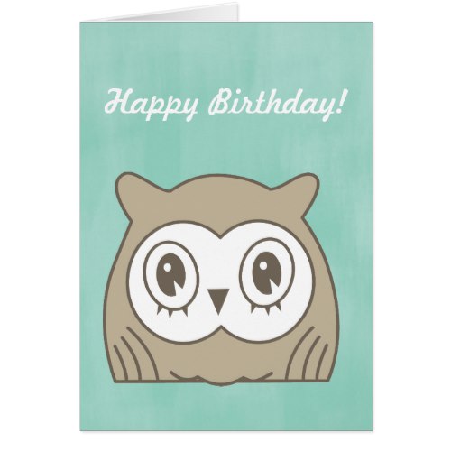 Hoot OWL card